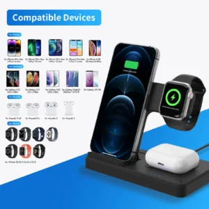 3-in-1 Wireless Charger - Thumbnail Image 4