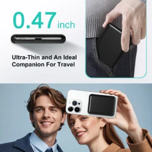 Magnetic Wireless Power Bank - Thumbnail Image 4