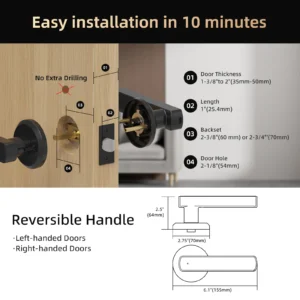 Fingerprint Smart Door Lock - Thumbnail Image 4