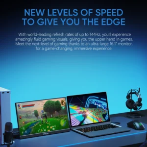 16″ 144Hz Portable Monitor - Thumbnail Image 2