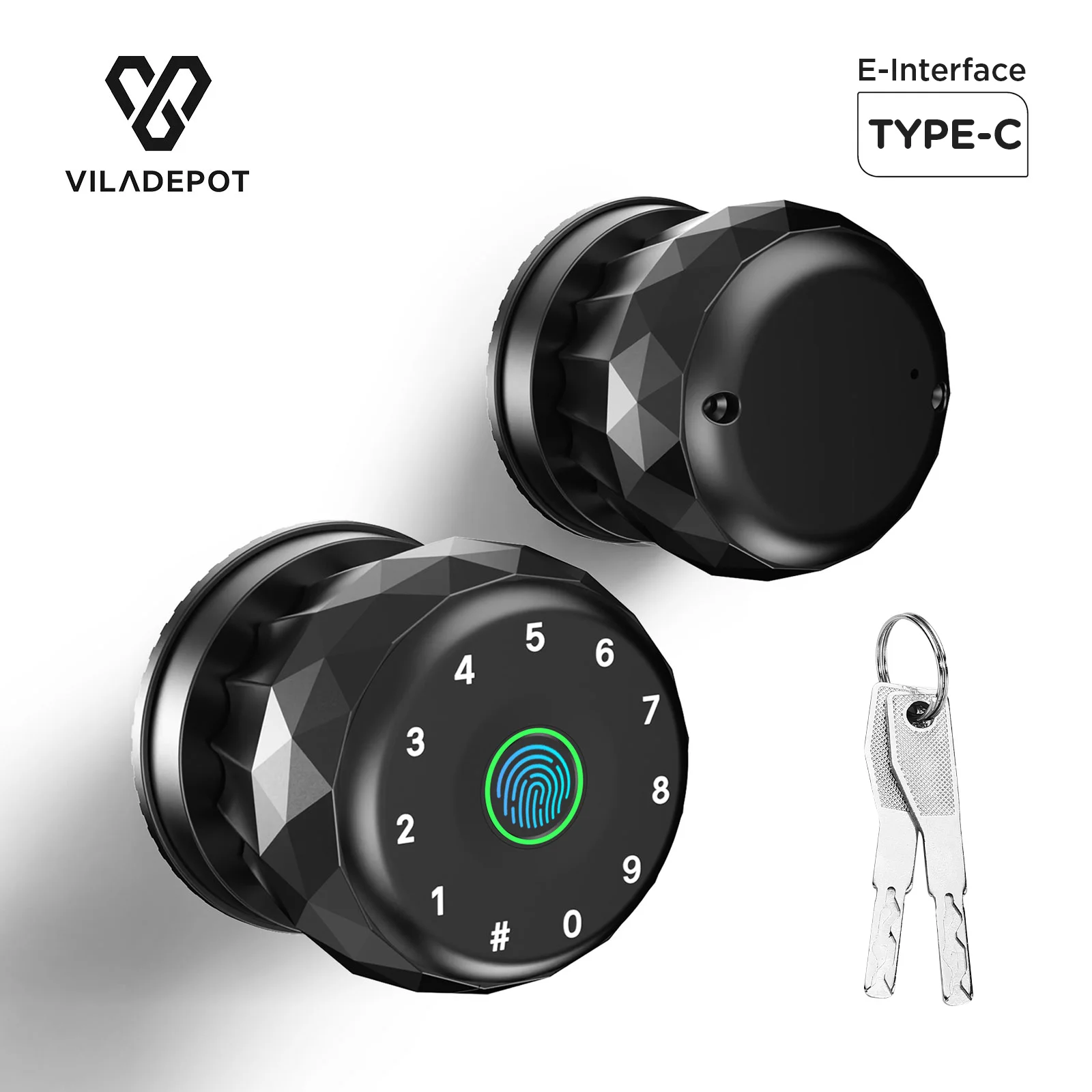 Fingerprint Indoor Smart Lock - Image 1