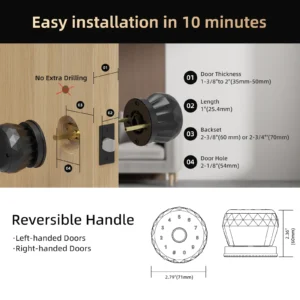 Fingerprint Indoor Smart Lock - Thumbnail Image 5