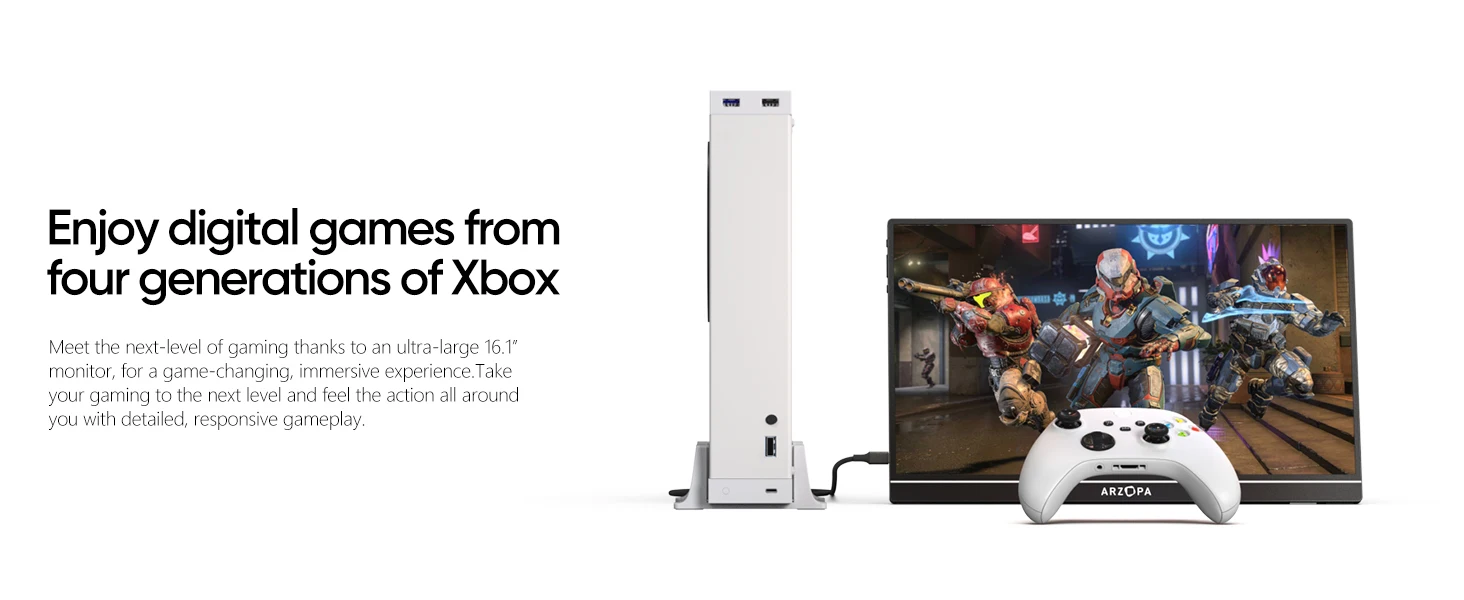 16″ 144Hz Portable Monitor - Image 4