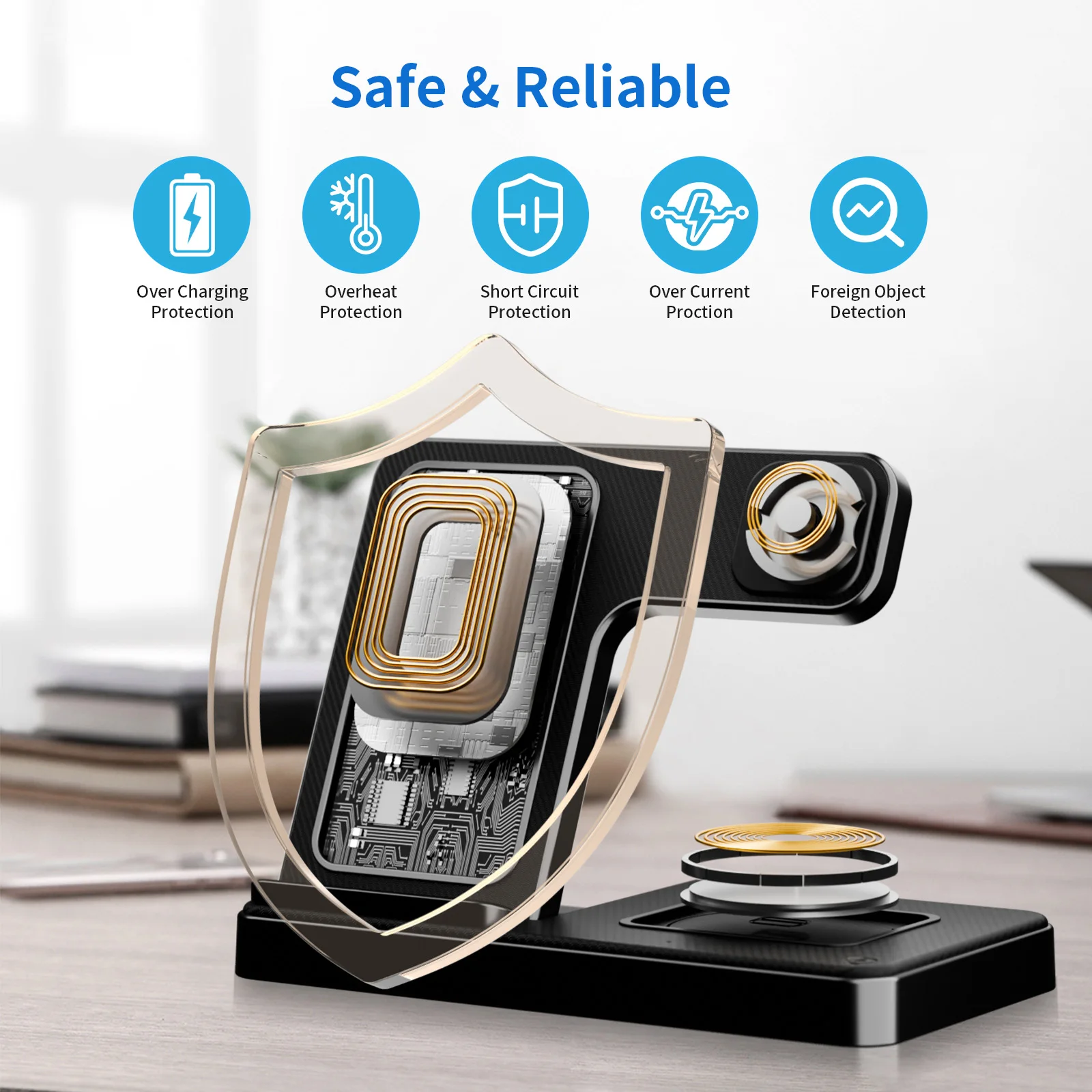 3-in-1 Wireless Charger - Image 5