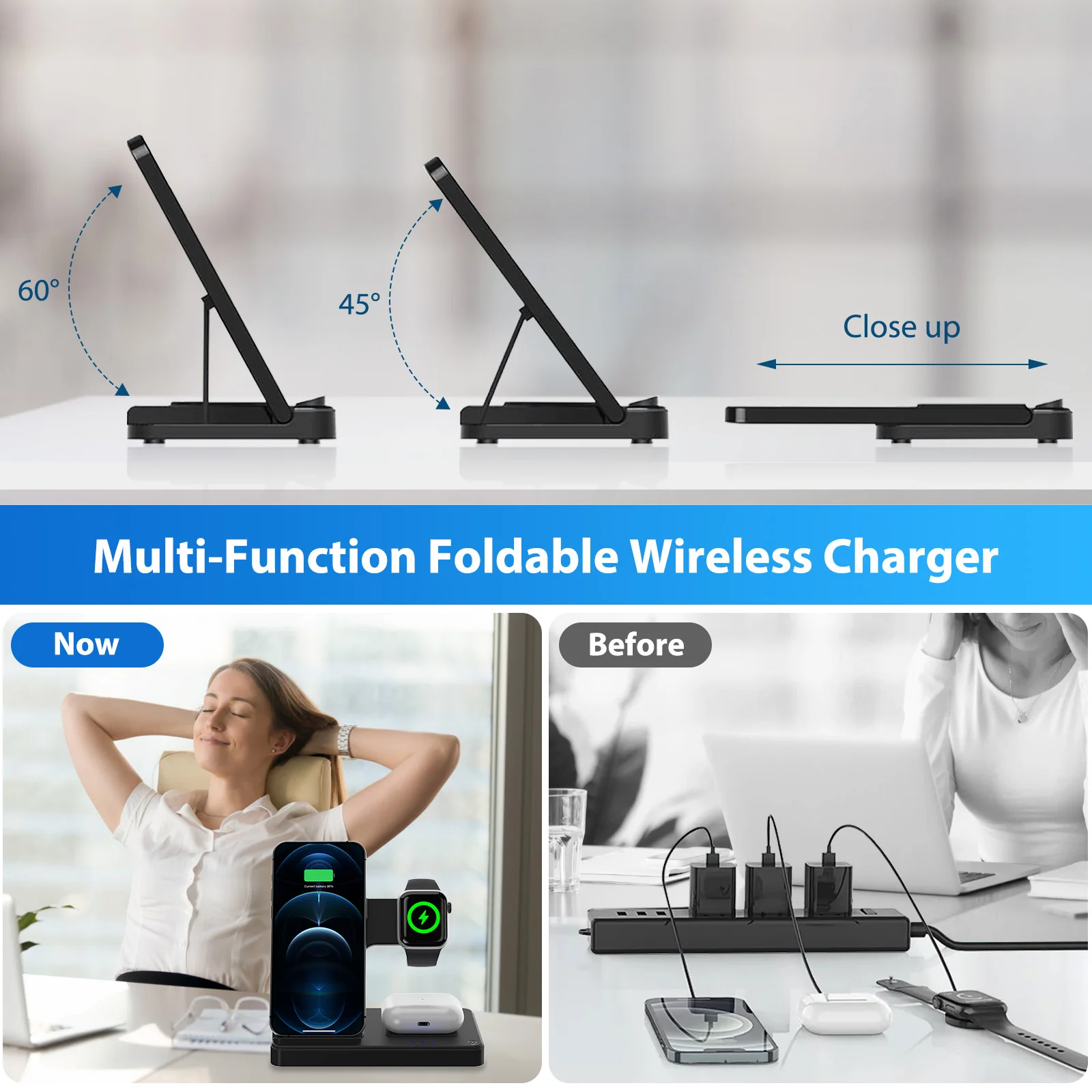 3-in-1 Wireless Charger - Image 8