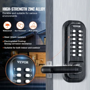 Mechanical Keyless Door Lock - Thumbnail Image 4