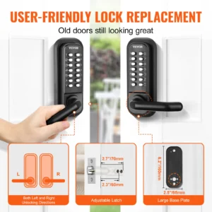 Mechanical Keyless Door Lock - Thumbnail Image 3