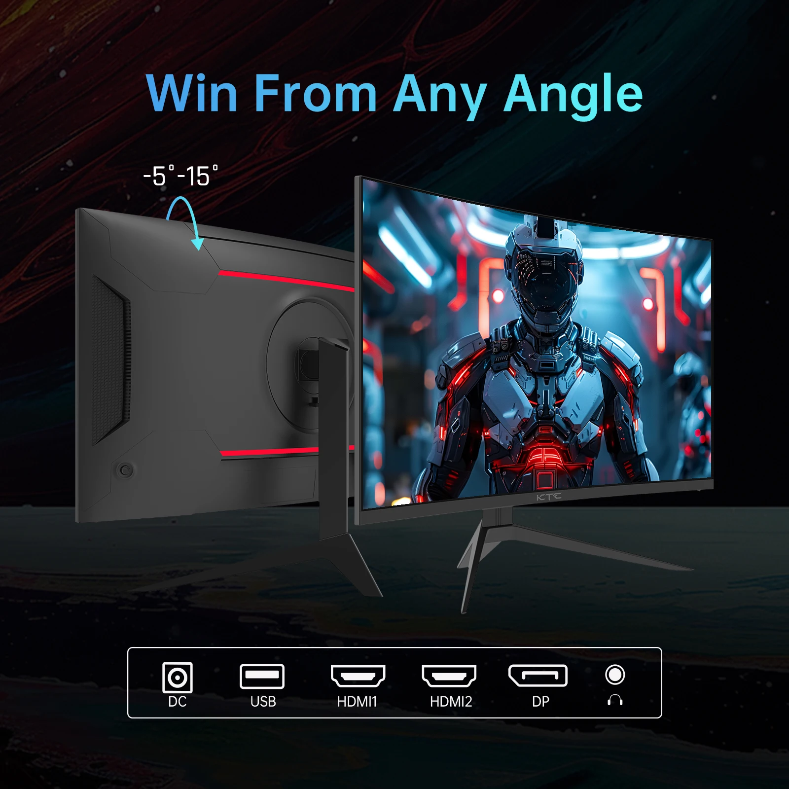 32″ 240Hz Curved Monitor - Image 3