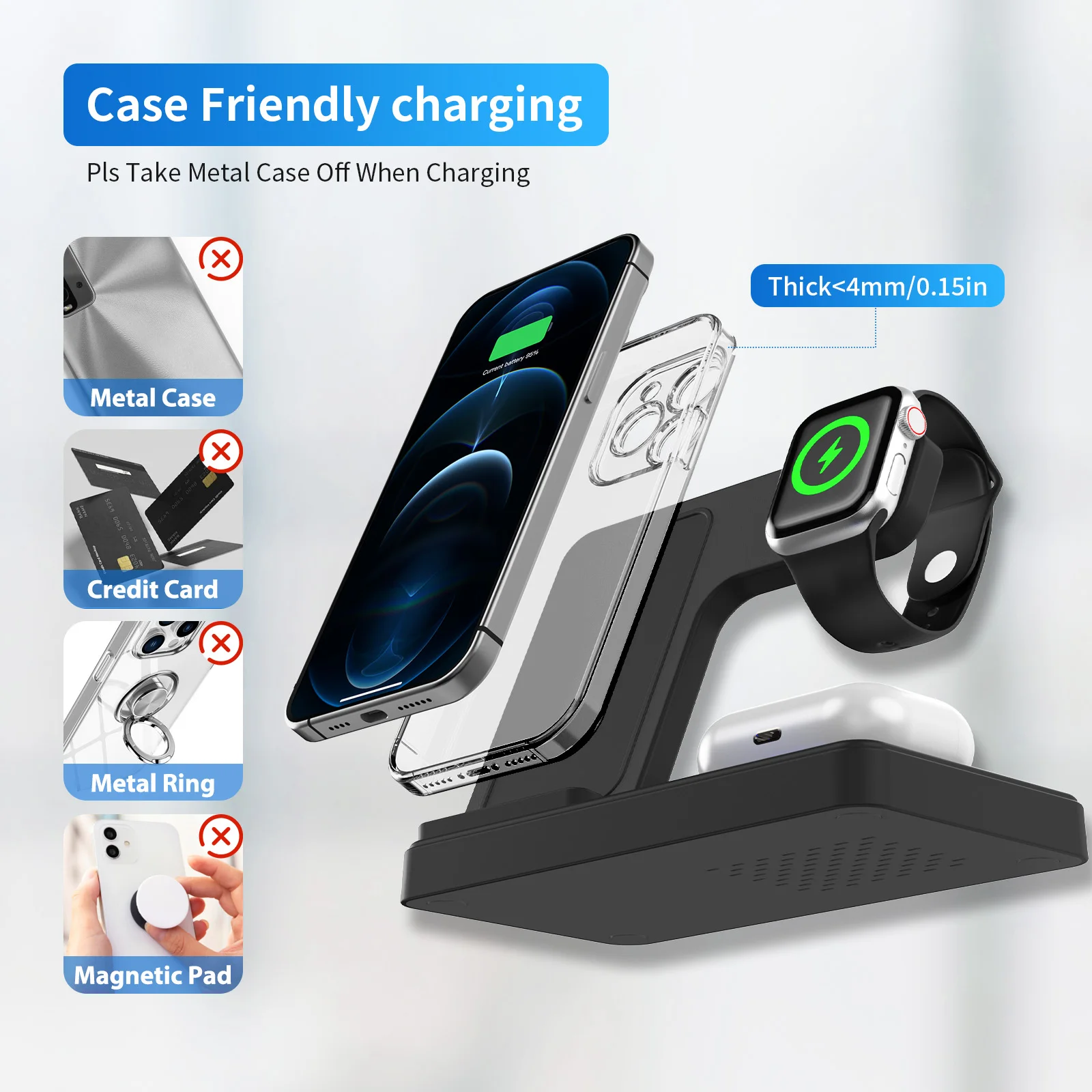 3-in-1 Wireless Charger - Image 6
