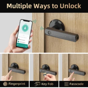 Fingerprint Smart Door Lock - Thumbnail Image 2