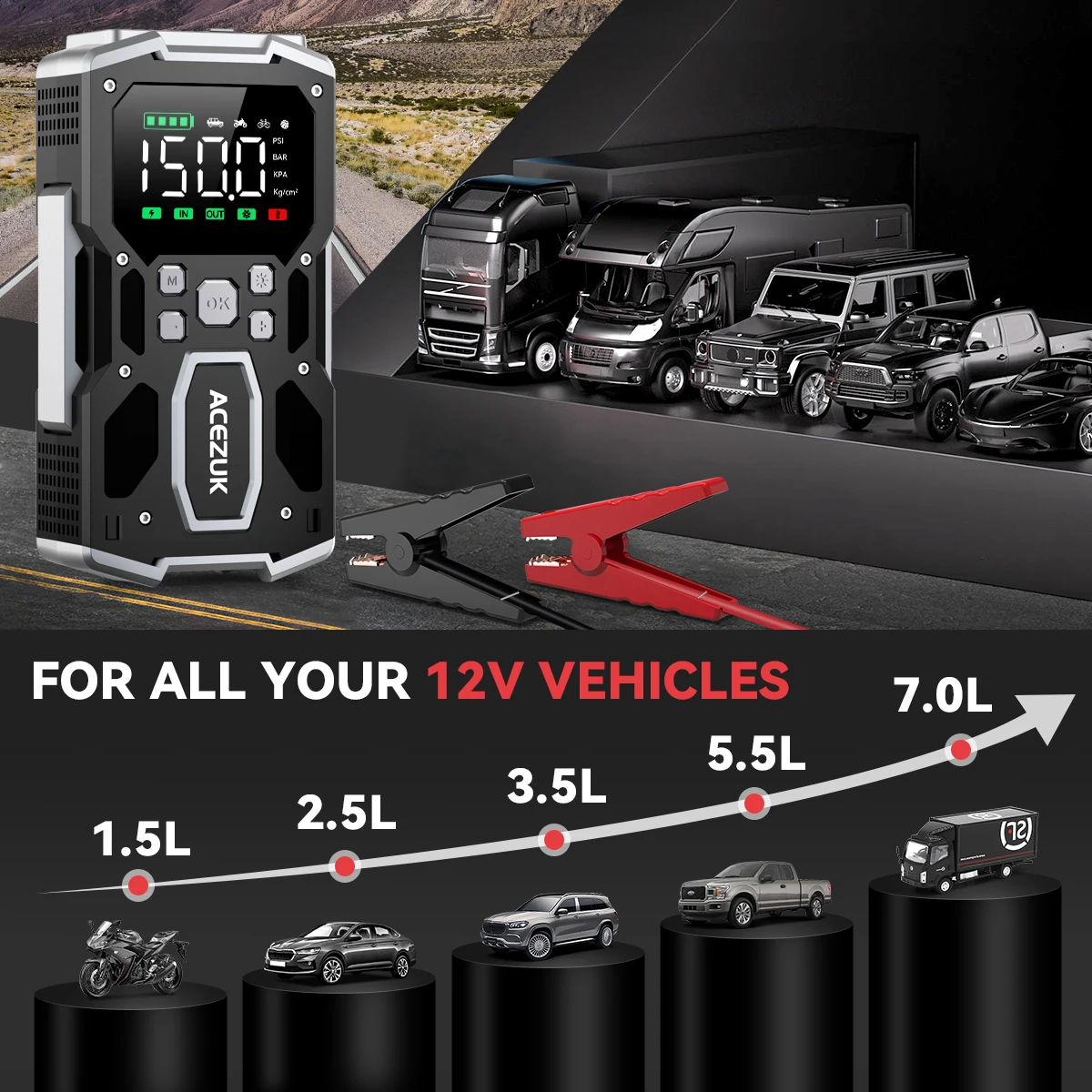 High-Power Car Jump Starter - Image 2