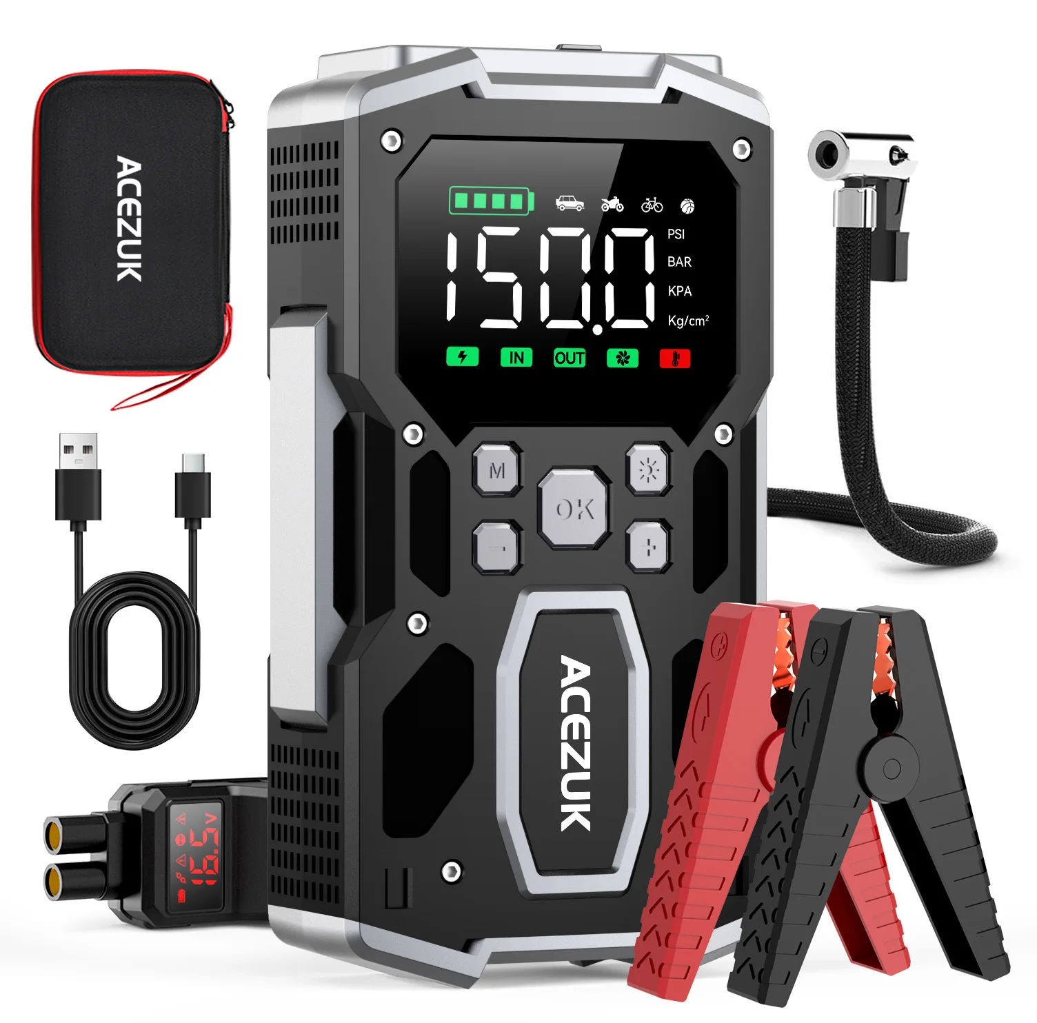 High-Power Car Jump Starter - Image 1