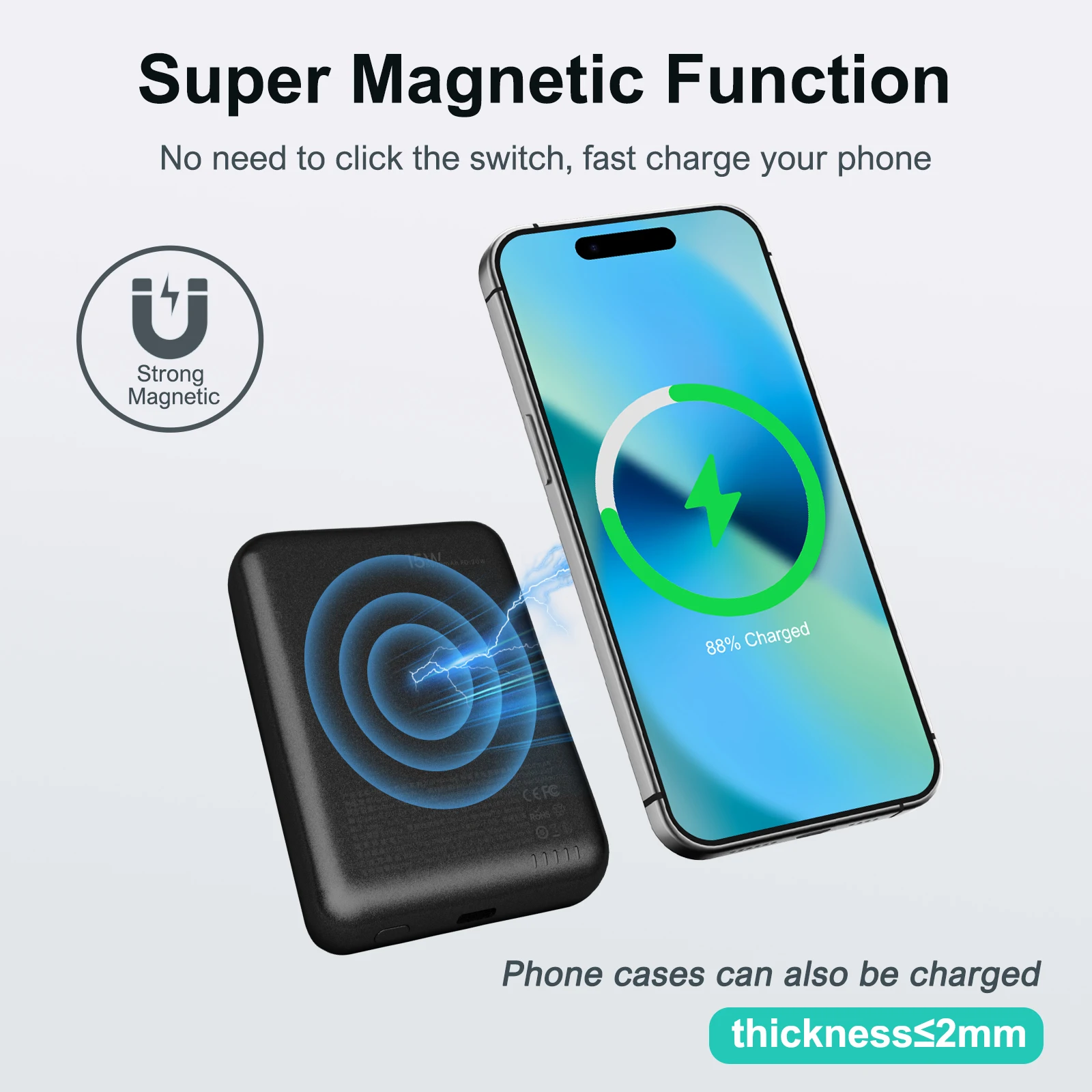 Magnetic Wireless Power Bank - Image 6