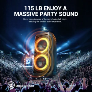 100W Waterproof Bluetooth Speaker - Thumbnail Image 2