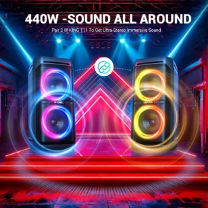 100W Waterproof Bluetooth Speaker - Thumbnail Image 3