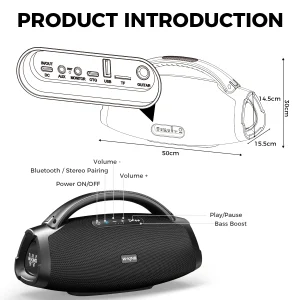 Power Bass Party Speaker - Thumbnail Image 5