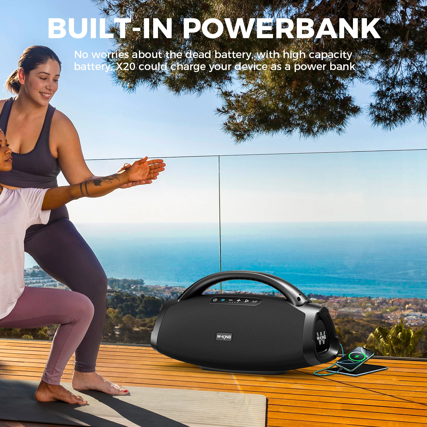 Power Bass Party Speaker - Image 3
