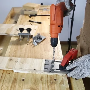 3 IN 1 Wood Dowelling Jig Kit - Thumbnail Image 4