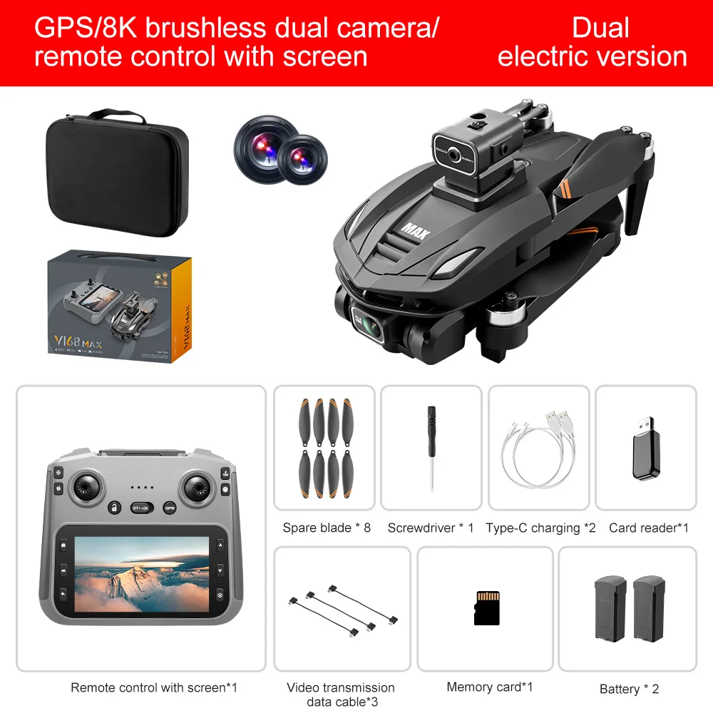 V168 Max Mini Drone - Image 5
