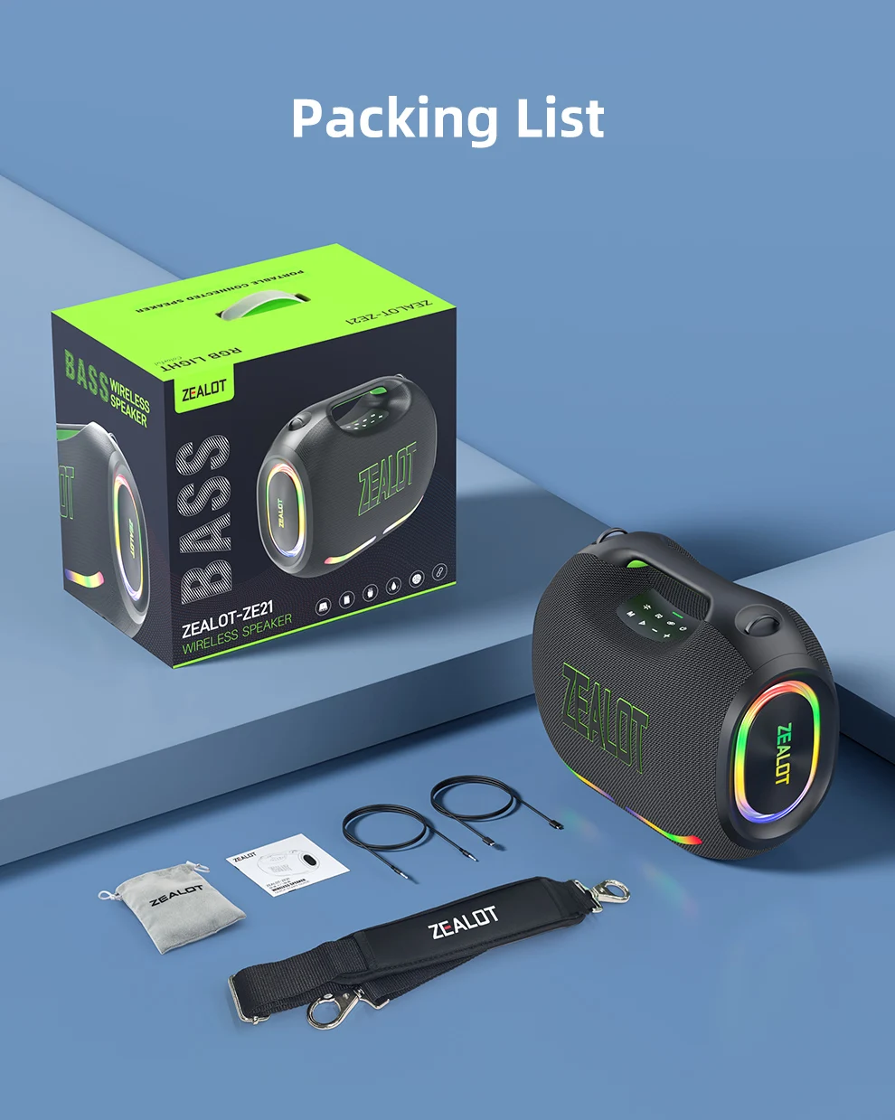 Power Bass Bluetooth Speaker - Image 6