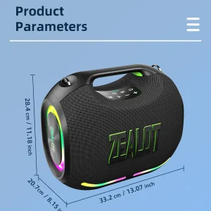 Power Bass Bluetooth Speaker - Thumbnail Image 4
